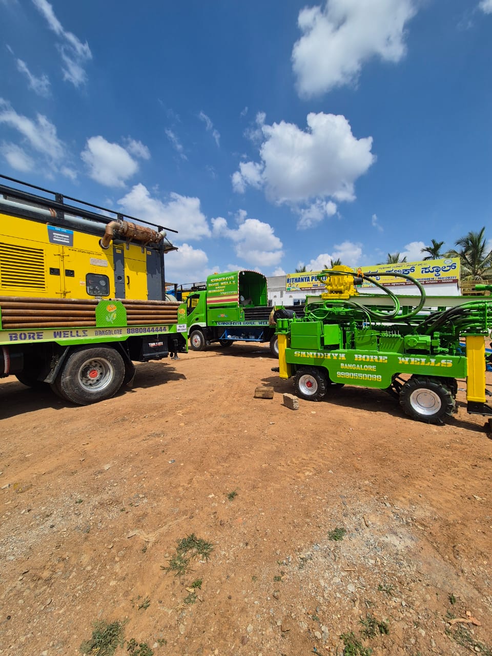 Robo Borewell Drilling